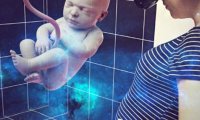 Виртуальная реальность позволила родителям познакомиться с пока ещё не родившейся дочкой