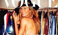 Жизель Бюндхен разделась для юбилейного номера Vogue