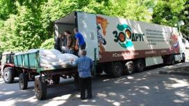 Пятая фура «ЗооДруг» доставила помощь для животных Донецка и Мариуполя