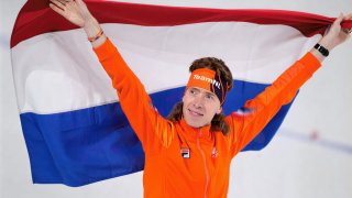 40-летний Йоррит Бергсма стал самым возрастным олимпийским чемпионом в истории конькобежного спорта