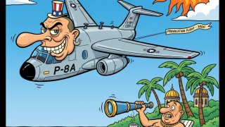 Американский разведчик P-8A Poseidon совершил провокационный полет у Сочи