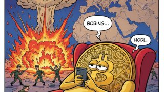 Биткоин не показал значительной реакции на эскалацию конфликта на Ближнем Востоке