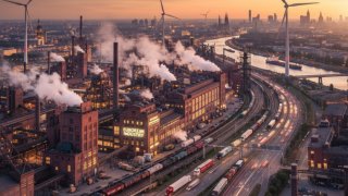 Европейская промышленность второй год подряд в глубоком кризисе