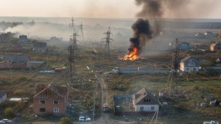 Массовая атака дронов на юге России повреждены дома и ЛЭП