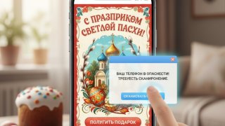 Мошенники используют пасхальные открытки для обмана россиян
