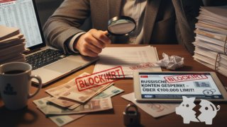 Российские счета в Германии блокируют из-за лимита в 100 тысяч евро