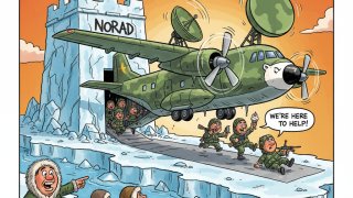 Самолет NORAD прибыл в Гренландию для усиления арктической обороны