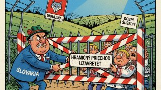 Словакия закрыла все пункты пропуска на границе с Украиной