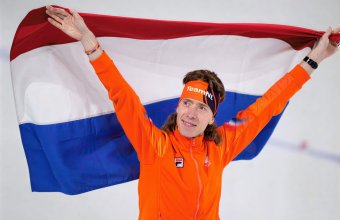 40-летний Йоррит Бергсма стал самым возрастным олимпийским чемпионом в истории конькобежного спорта