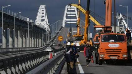 Автомобильное движение по Крымскому мосту полностью возобновлено