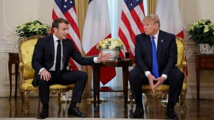 На саммите НАТО Макрон сталкивается и с Эрдоганом, и с Трампом
