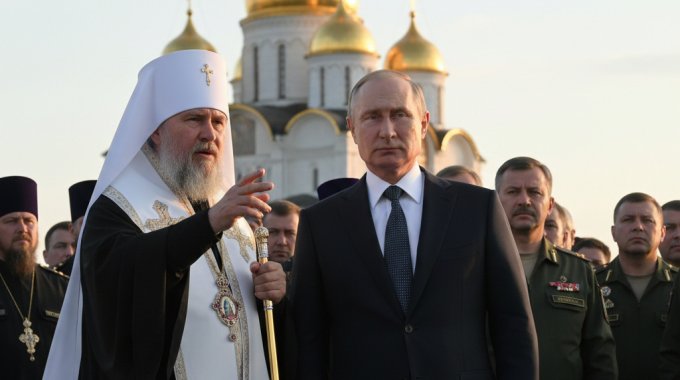 Патриарх Кирилл назвал Путина искренне верующим вождем