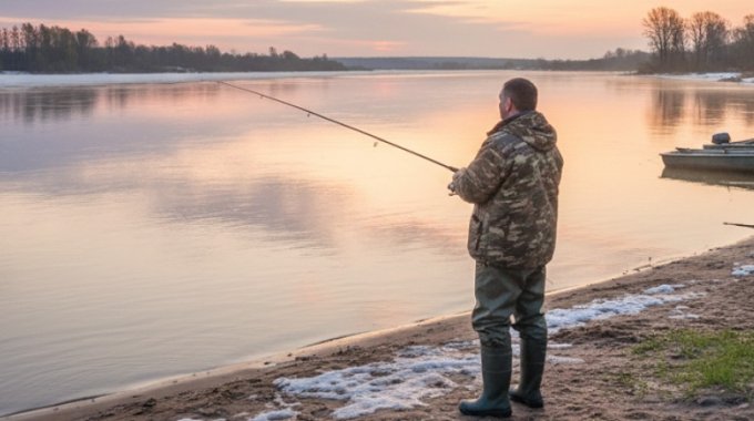 В России начинается весенний рыболовный сезон