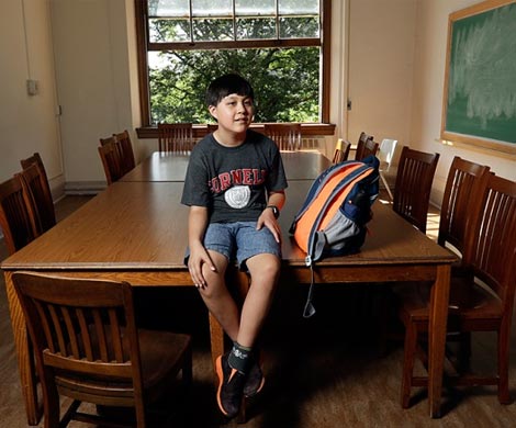 12-летний американец поступил в университет Лиги плюща