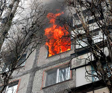 Девять человек погибли при пожаре в селе Моховое Кунгурского района Пермского края