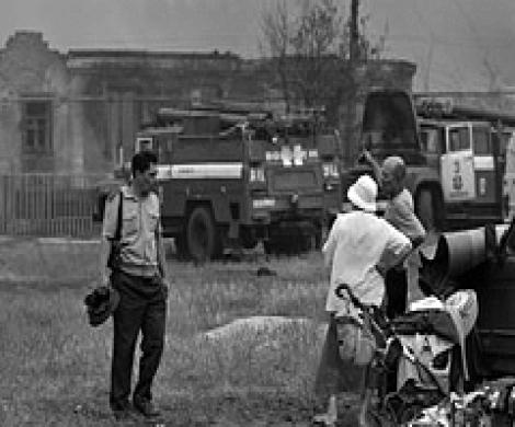 Огонь пробрался в черту Воронежа Огонь пробрался в черту Воронежа