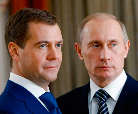 Путин теряет, Медведев находит