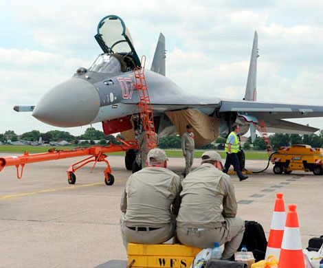 Су-35 испек в Ле Бурже «блинчик»