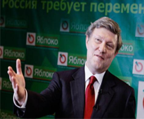 «Яблоко» падает в думское кресло? «Яблоко» падает в думское кресло?