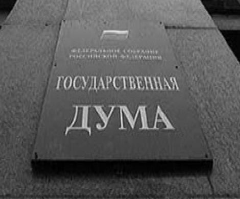 В Думе появилось внутреннее сопротивление В Думе появилось внутреннее сопротивление