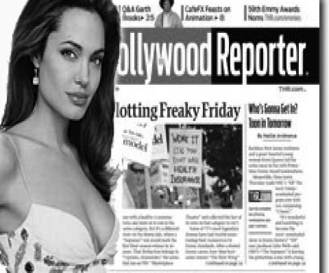 Анджелина Джоли возглавила рейтинг Hollywood Reporter