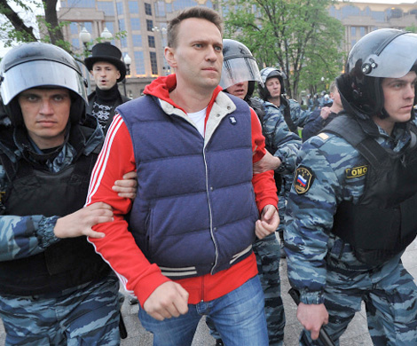 Алексей Навальный арестован судом на семь суток Алексей Навальный арестован судом на семь суток