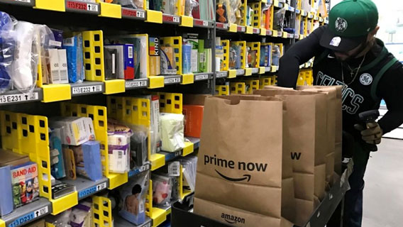 Amazon запустит сервис бесплатной доставки продуктов, бросив вызов британским супермаркетам
