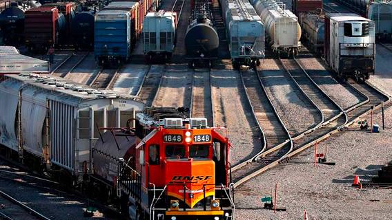 Американские компании готовятся к национальной забастовке железнодорожного транспорта