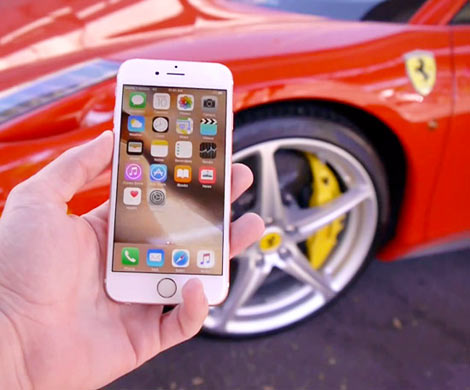 Apple в 2017 году может выпустить iPhone Ferrari‍