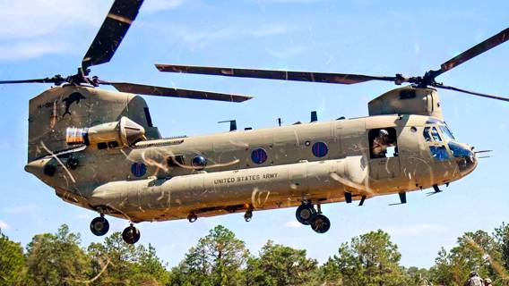 Армия США приостановила эксплуатацию своего парка вертолетов Chinook