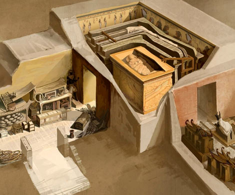 Археологи планируют искать тайные комнаты в гробнице Тутанхамона‍