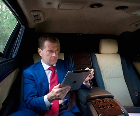 Безопасность аккаунта Медведева в Twitter усилена