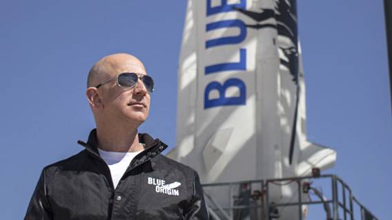 Blue Origin, принадлежащая Джеффу Безосу, заключила контракт с NASA на запуски ракет New Glenn