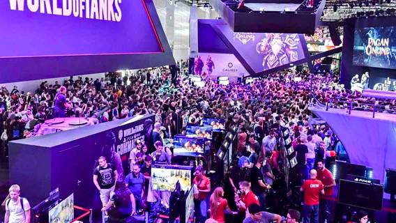 Более 265 000 человек посетили Gamescom 2022