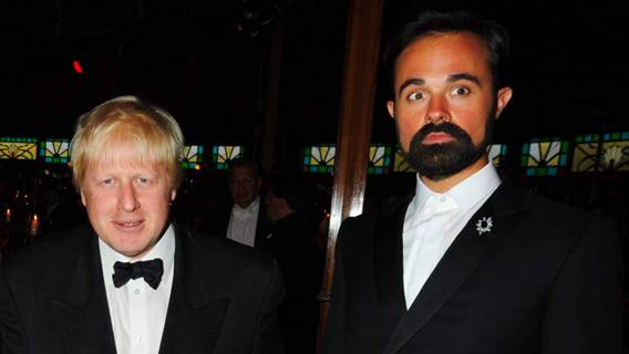 Борис Джонсон встретился с сыном олигарха Александра Лебедева через день после того, как тот попал под санкции 