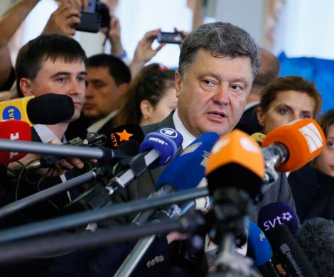 Центризбирком Украины: Порошенко побеждает в первом туре