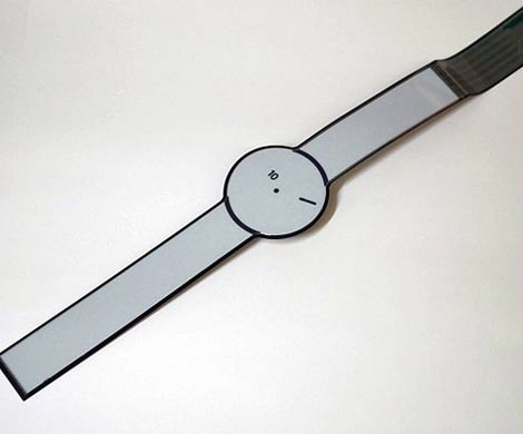 Часы из электронной бумаги планируют выпускать в Японии