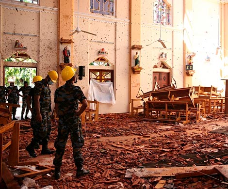 Число жертв терактов на Шри-Ланке достигло 290