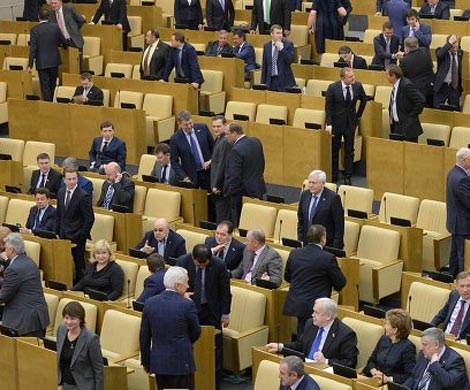 Депутаты Государственной думы сами себя веселили на новогоднем капустнике Депутаты Государственной думы сами себя веселили на новогоднем капустнике