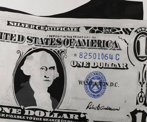 Стоимость «Долларовой банкноты» Энди Уорхола достигла 32,8 миллиона