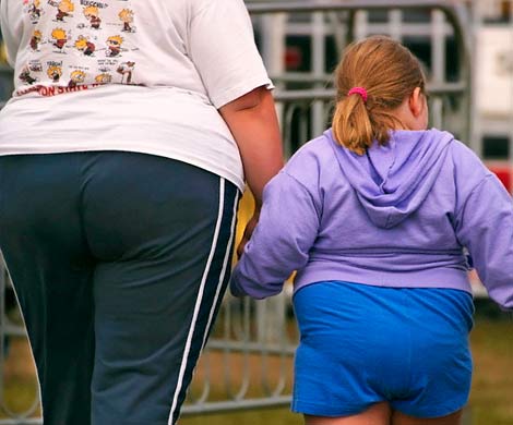 Две трети американских детей с избыточным весом не считают себя полными 