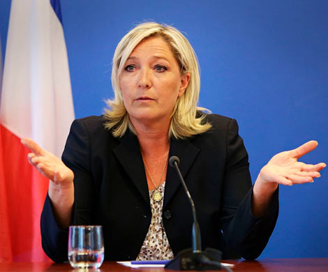 Европарламент запустил процедуру лишения Ле Пен депутатской неприкосновенности