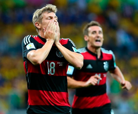 Германия прошлась по Бразилии катком