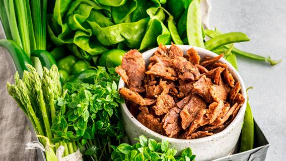 Green Boy представила растительный белок для заменителей мяса Green Boy представила растительный белок для заменителей мяса