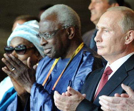 IAAF одобрила выводы WADA о дружбе Диака с Путиным