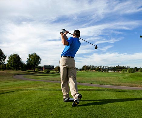 Игроки в гольф отличаются особой формой суставов