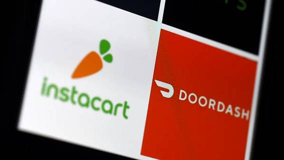 Instacart и DoorDash собираются запустить собственные кредитные карты