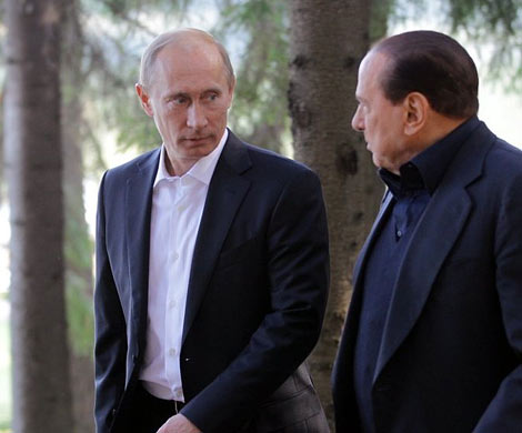 Итальянские СМИ: Путин предложил Берлускони возглавить Минфин