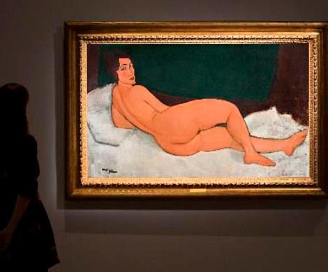 Картина Модильяни установила рекорд на аукционе‍