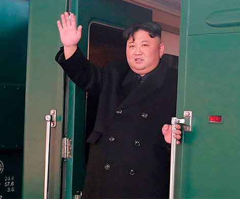 Ким Чен Ын приехал на встречу с Трампом на поезде